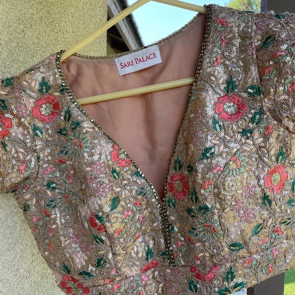 Rose Gold lehenga - Picture 8 of 10